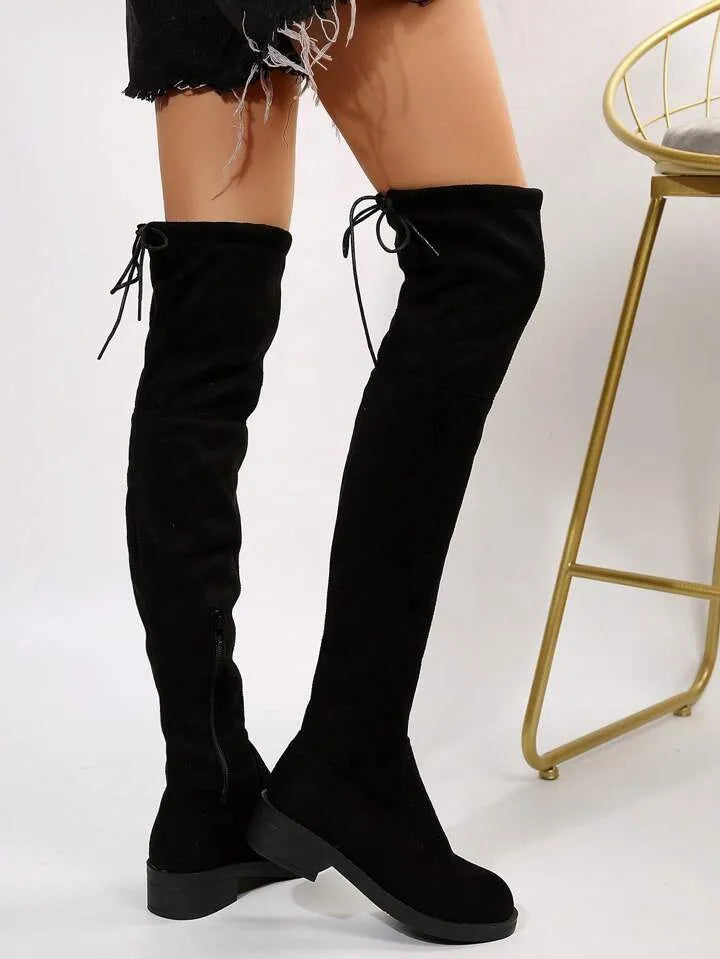 Shop Online Women's and Girls' Platform Boots at JM LOOKS Black