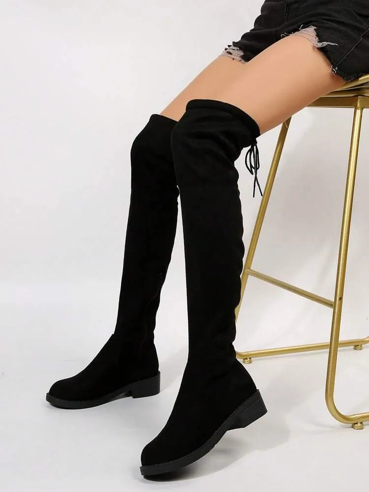 Shop Online Women's and Girls' Platform Boots at JM LOOKS Black