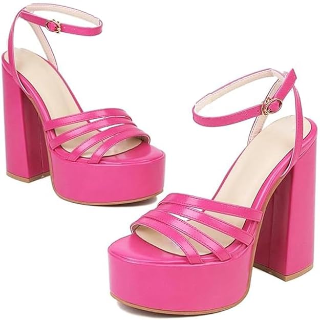 Trendy Fashion Block High Heels Sandals for Women and Girls Rani