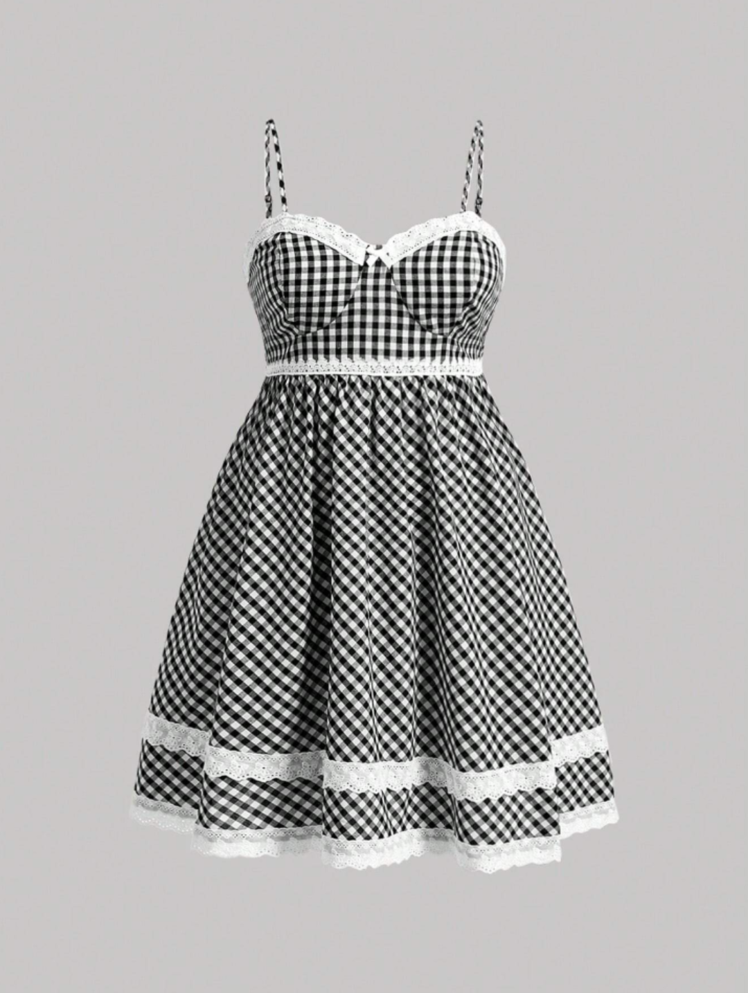 Sweetheart Neck Mini Dress