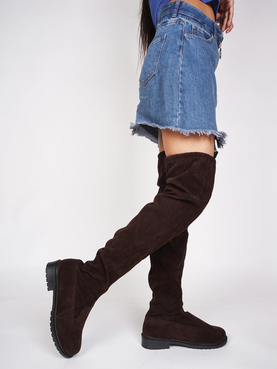 Shop Online Women's and Girls' Platform Boots at JM LOOKS Brown