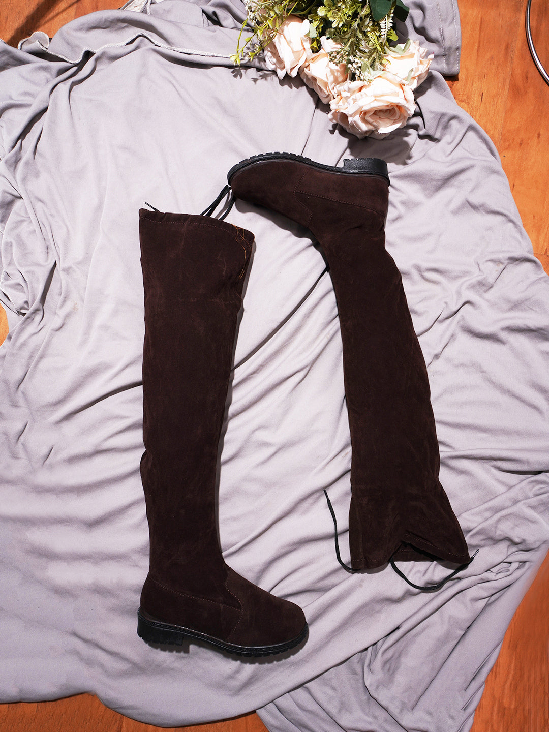 Shop Online Women's and Girls' Platform Boots at JM LOOKS Brown
