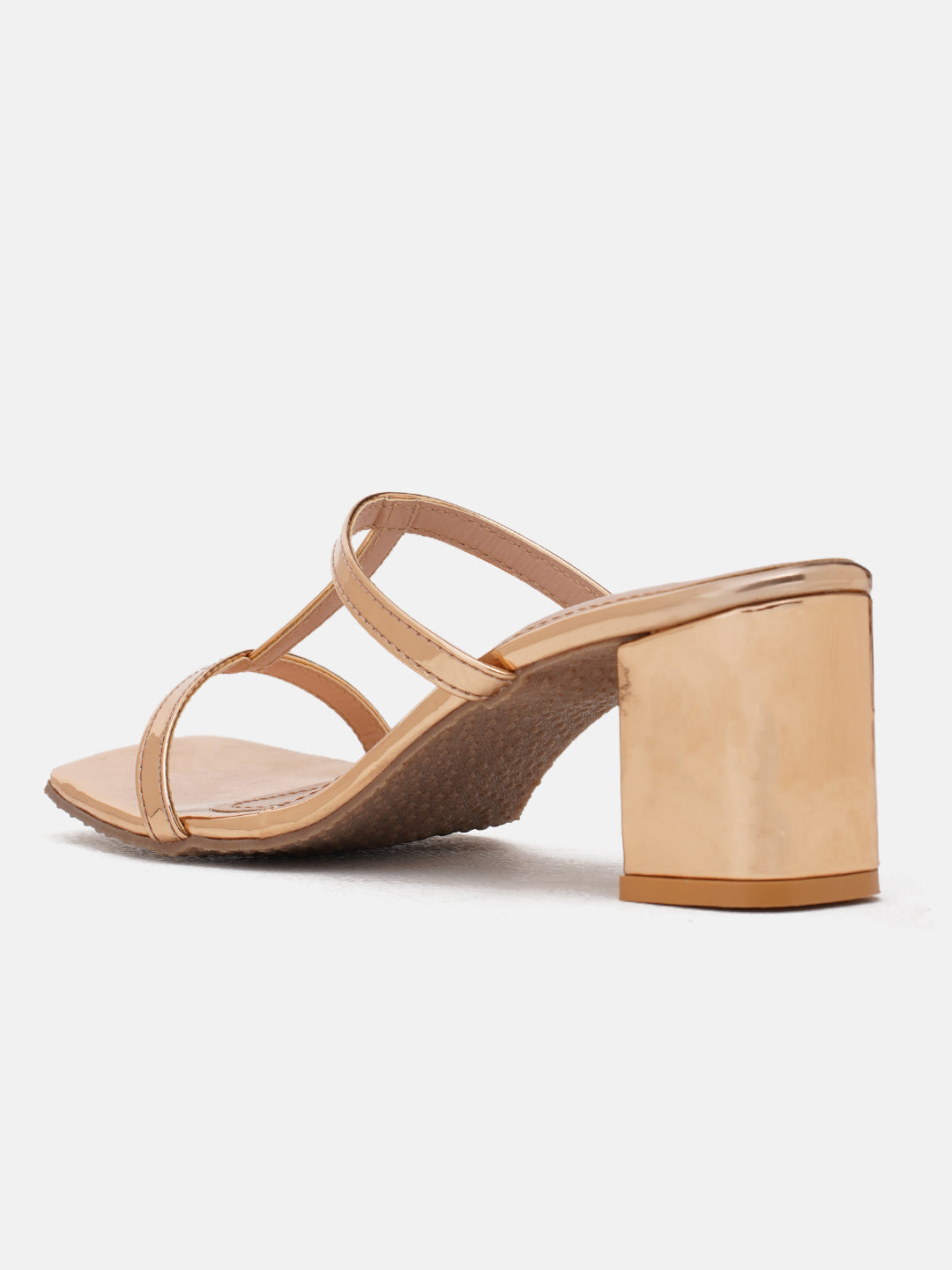 strappy block heel mules with a square toe design
Sultan