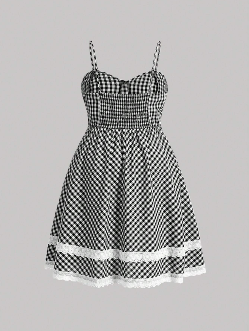 Sweetheart Neck Mini Dress