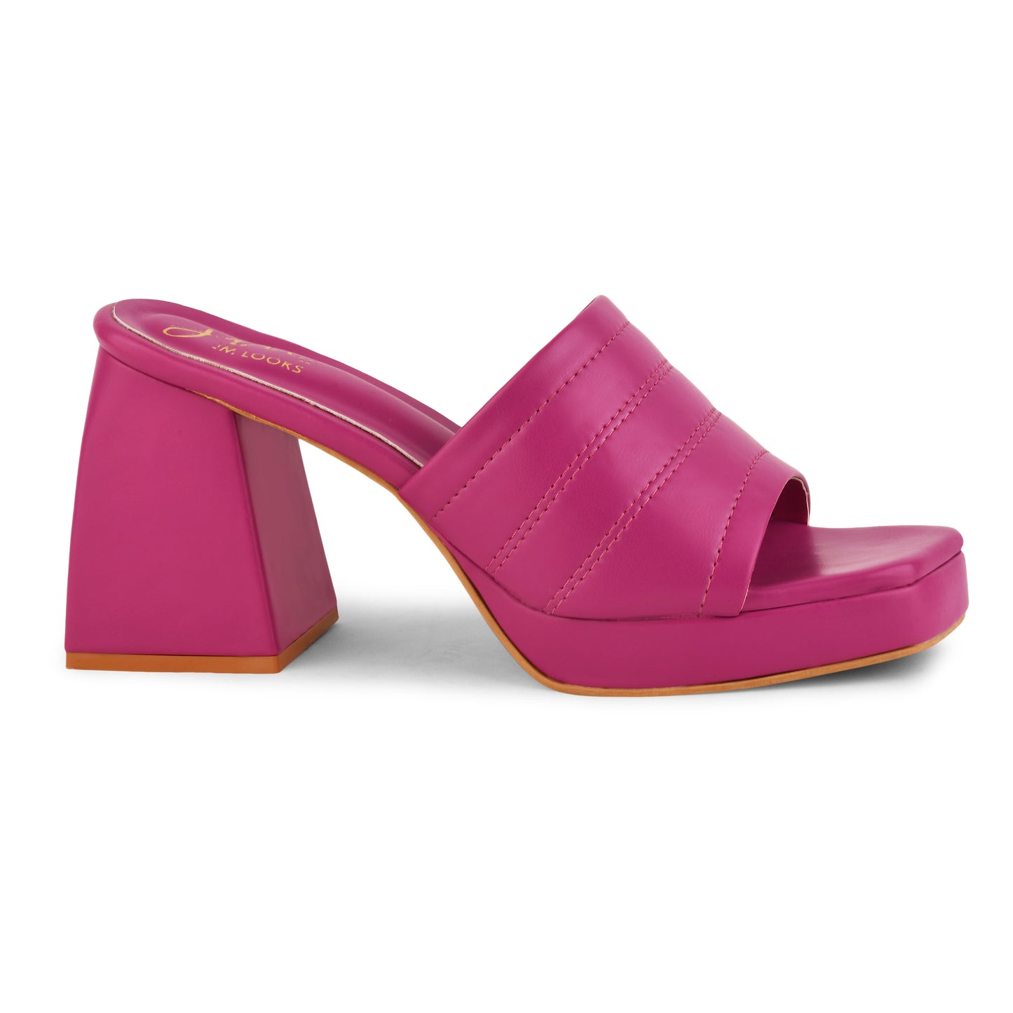 Women's Peep-Toe Chunky Heeled Sandals for Women & Girls Rani