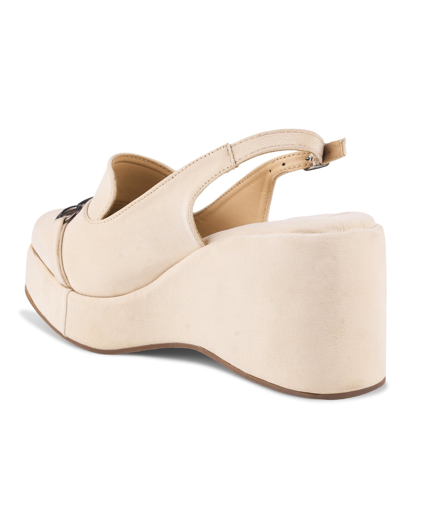high heel platform shoes for women Cream