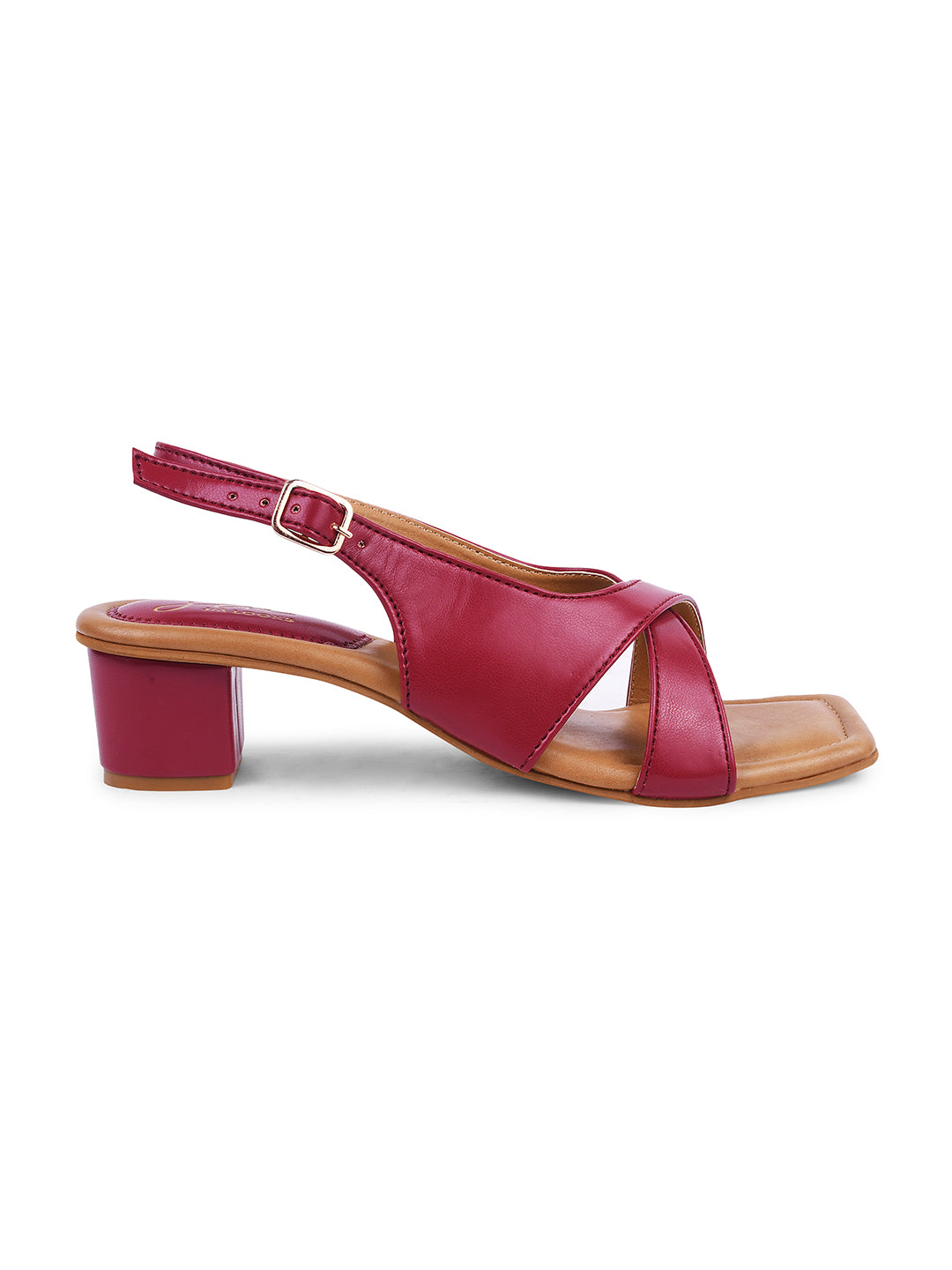 Women's Slingback Block Heels online at JM LOOKS| Shop Now! Cherry
