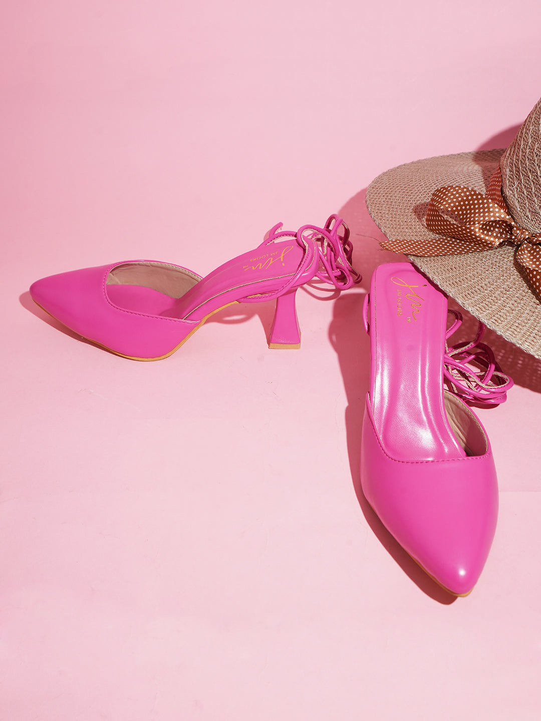 Shop Online Lace-Up Bellie Heels for Timeless Style at JM LOOKS Rani