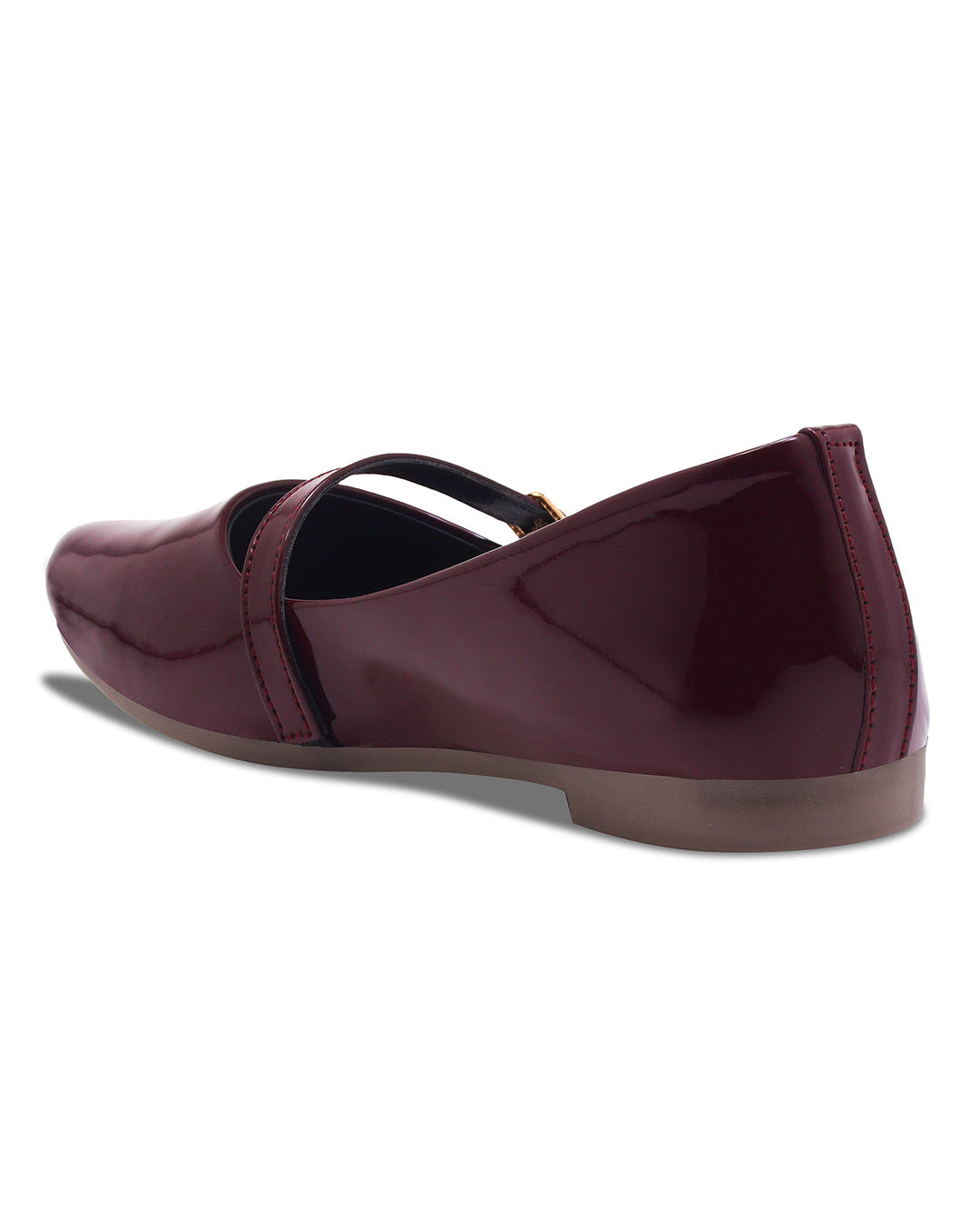 Jm Looks Cherry Double Strap Block Heel Sandals Stylish & Comfortable Cherry