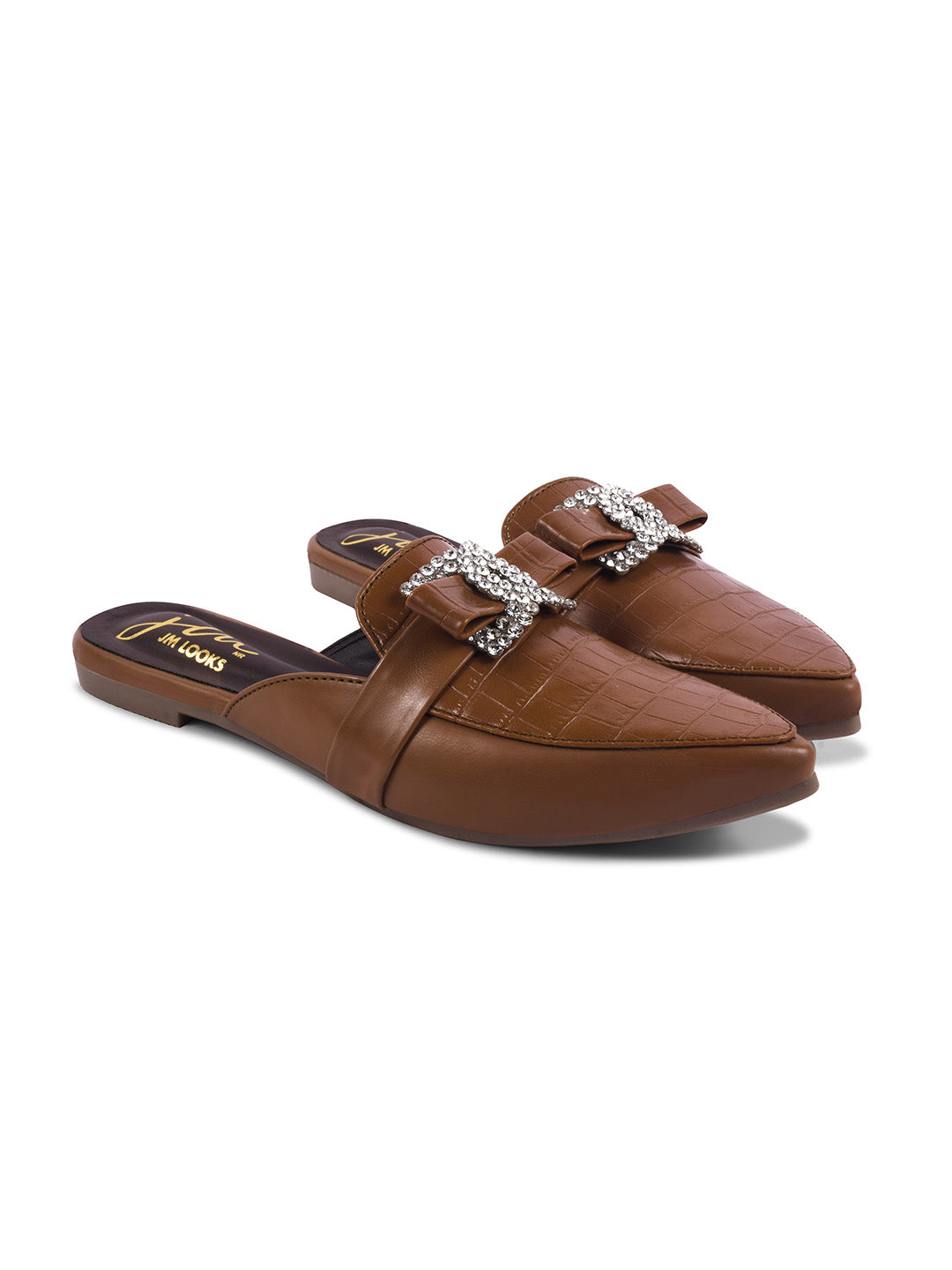 Tan Pointed Pumps for Women | Neutral Work Heels | JM Looks Tan