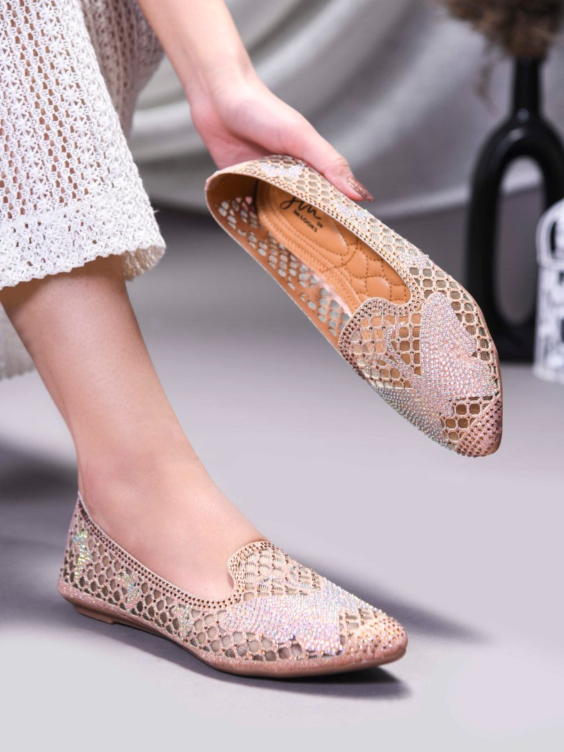 JM Looks women's mesh slip-on flats with star-shaped embellishments
Sultan