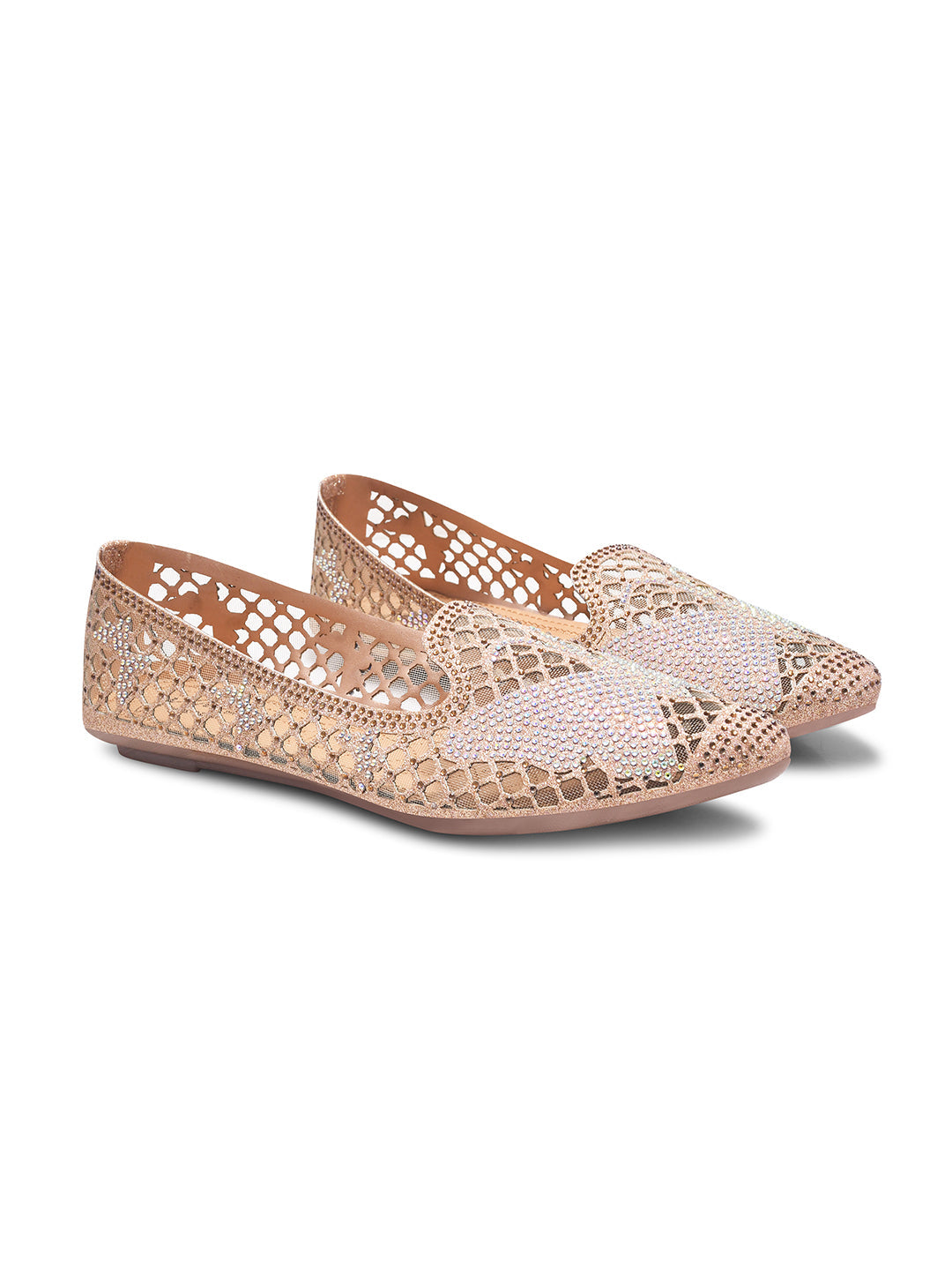 JM Looks women's mesh slip-on flats with star-shaped embellishments
Sultan