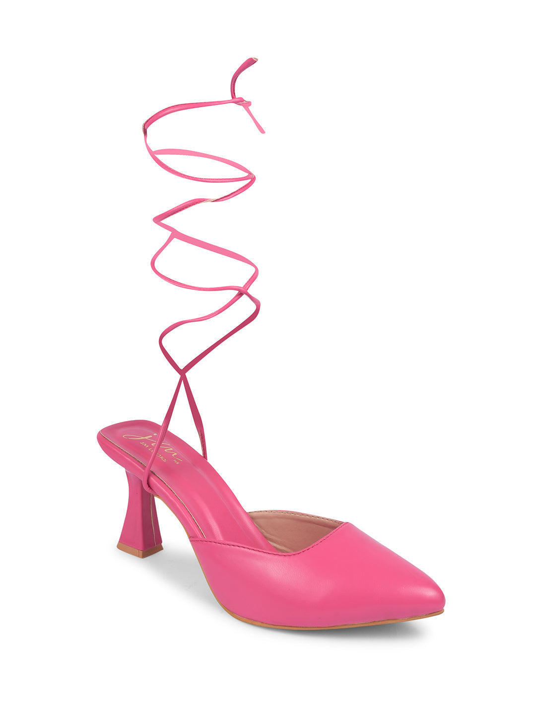 Shop Online Lace-Up Bellie Heels for Timeless Style at JM LOOKS Rani