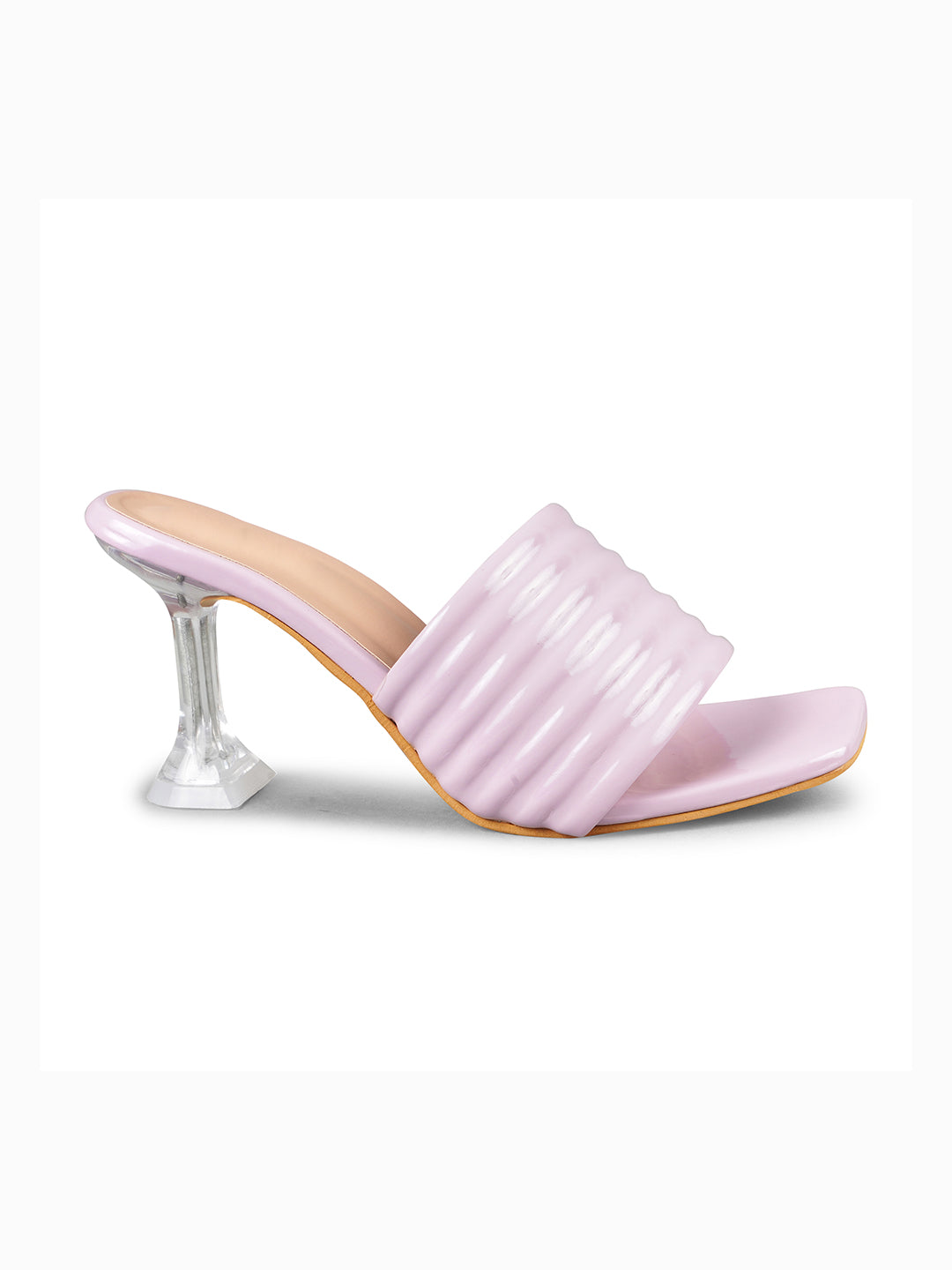 Shop Now Open-Toe Kitten Heel Sandals for Women and Girls at JM LOOKS Lavender