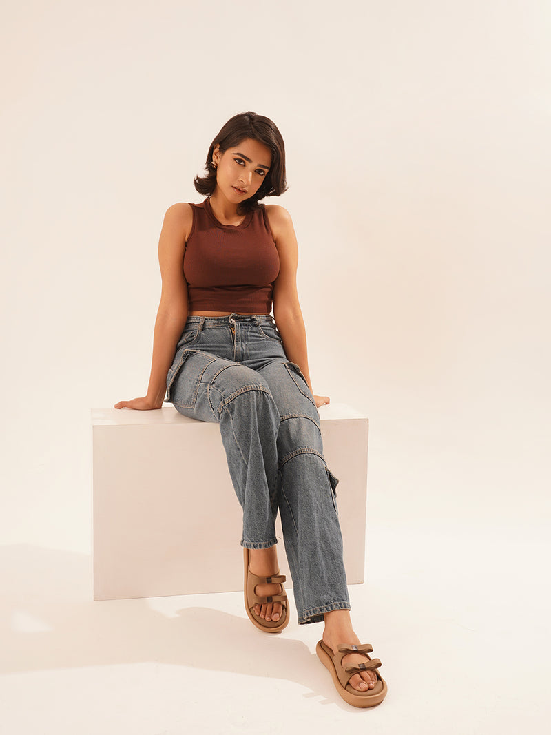 Double strap bow slides - 5