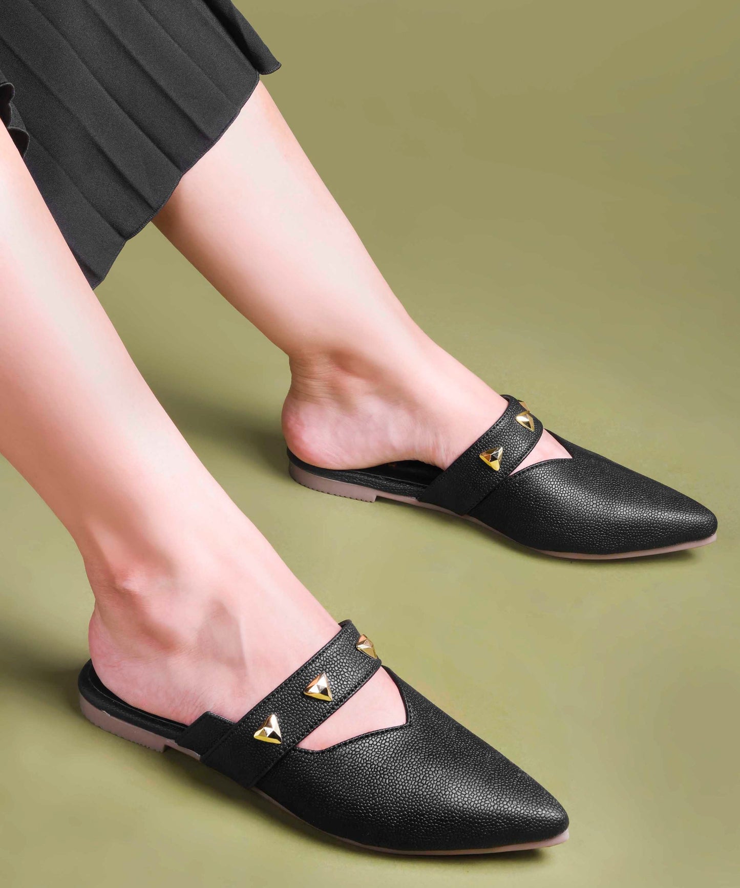 Nude Heel Sandals for Women | Everyday Elegance | JM Looks Black