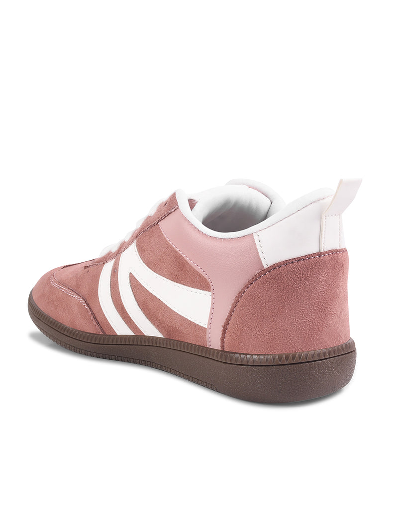 Retro Stripe Suede Sneakers - 21