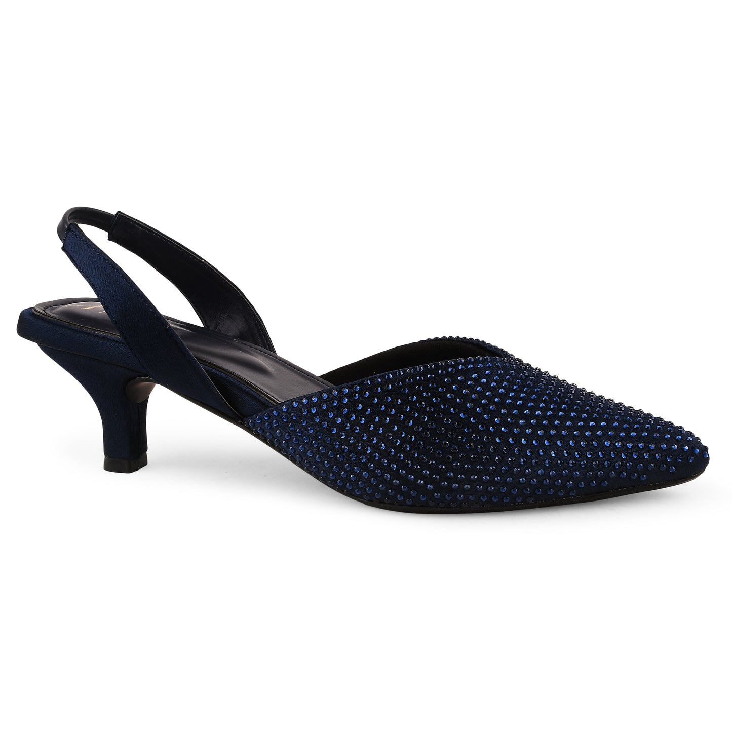 Ethnic Pencil Mules Sandals for Women and Girls at JM LOOKS Blue
