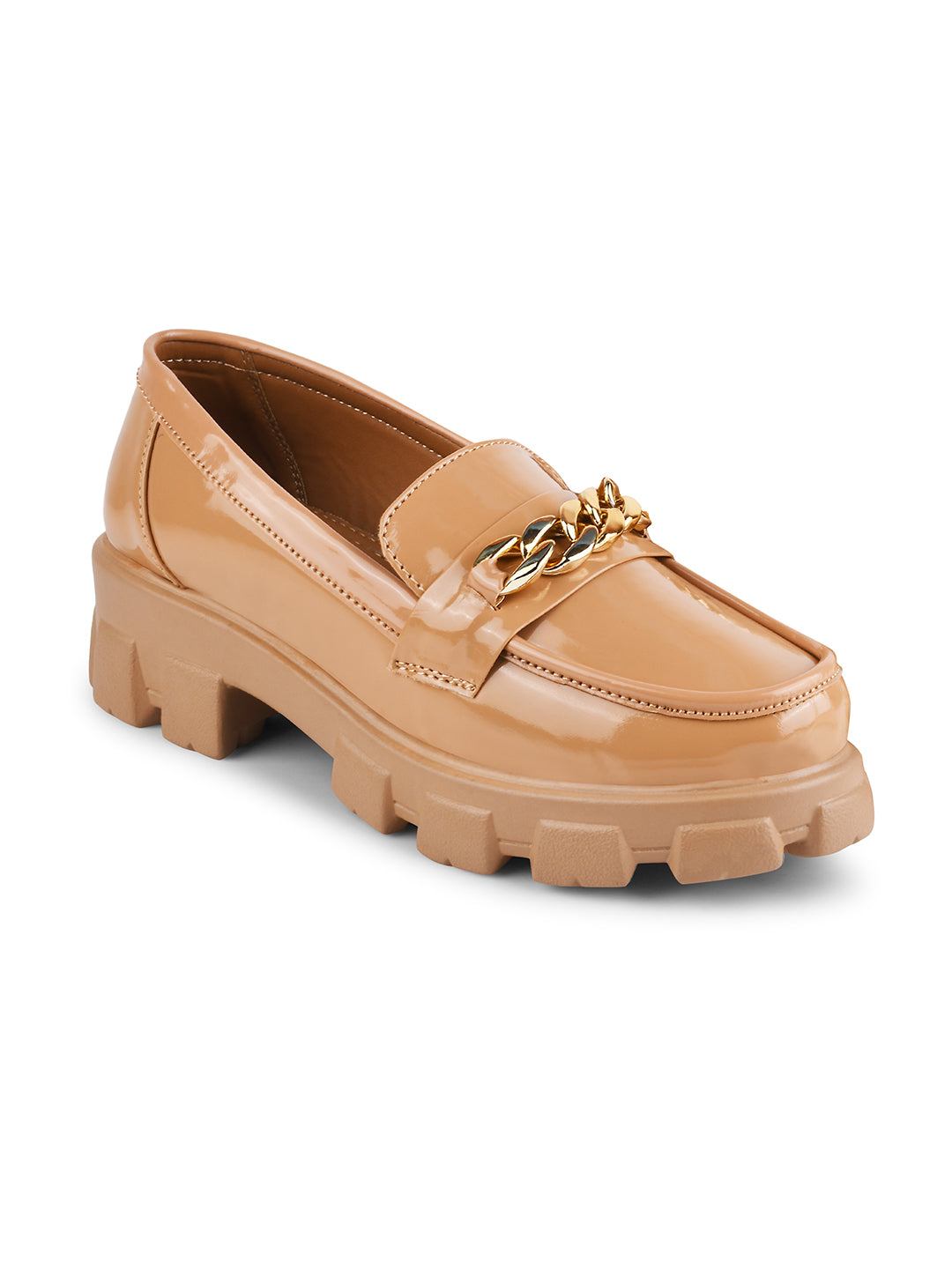 Buy Online Closed Back Platform Pumps Sandals for Women and Girls at JM LOOKS Beige