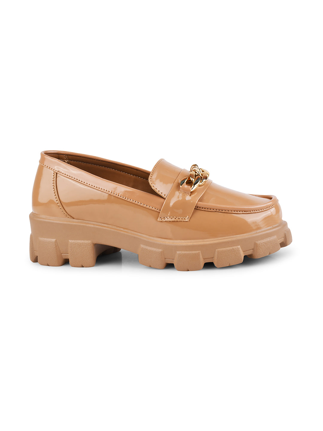 Buy Online Closed Back Platform Pumps Sandals for Women and Girls at JM LOOKS Beige