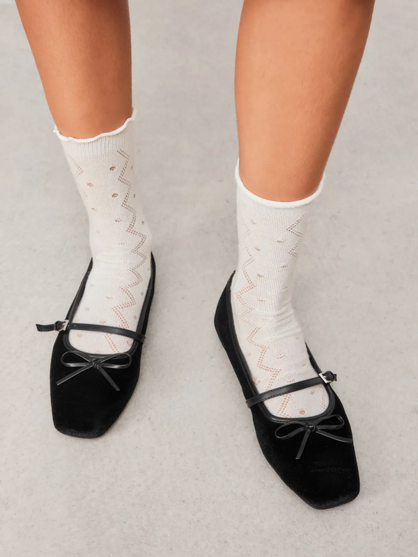 Mary jane ballet flat Black