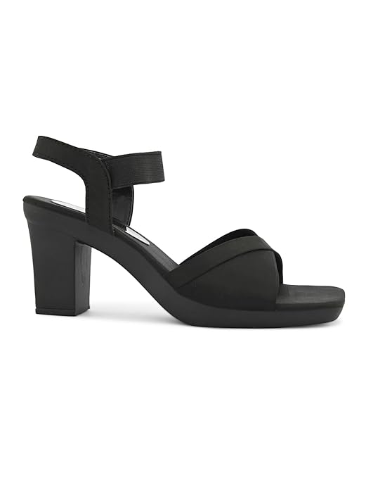 Shop Now Chunky Sandals with Ankle Strap  for Women's & Girls at JM LOOKS Black