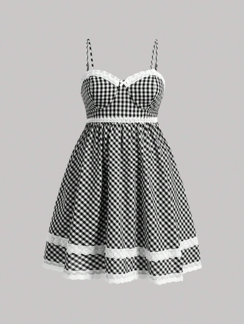 Sweetheart Neck Mini Dress