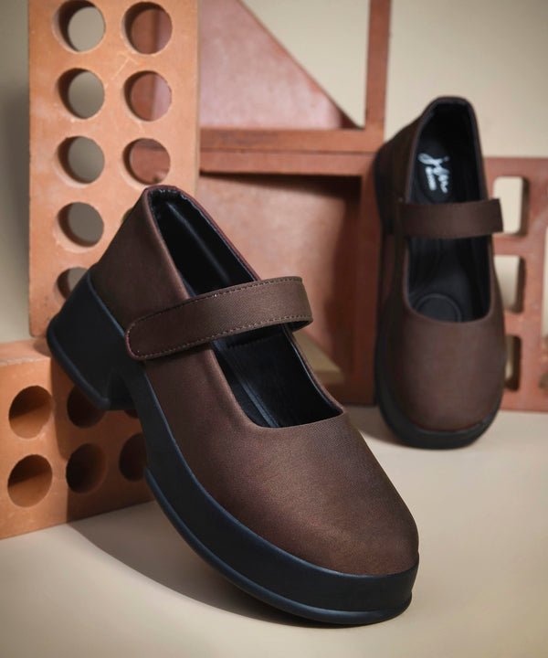 platform mary jane Brown