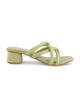 Jm Looks Block Heel Women's Padded Multi-Strap in Pista / 36