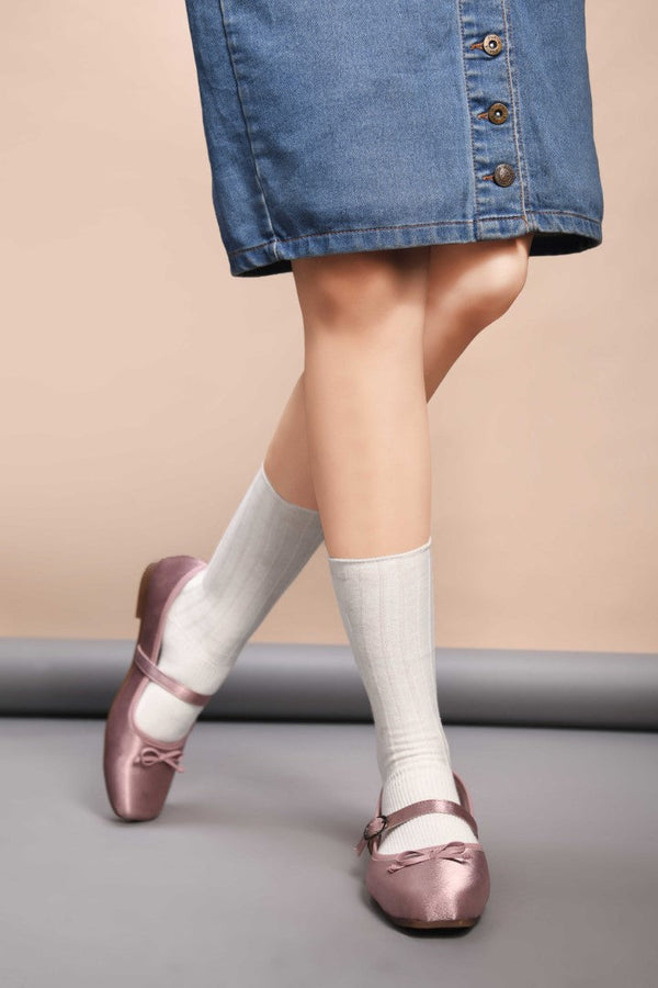Mary jane ballet flat Peach