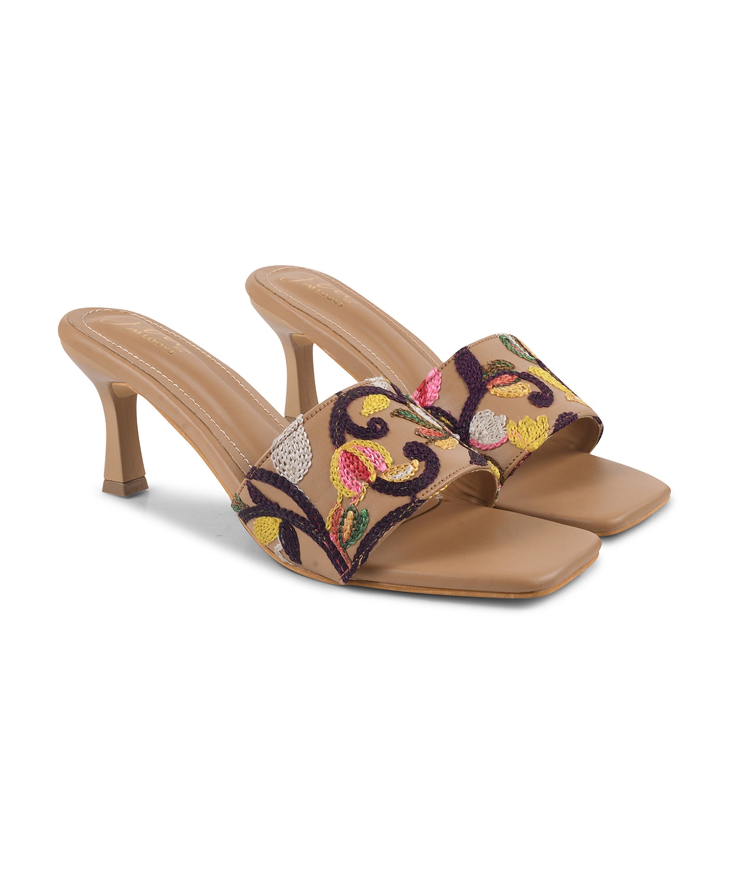 Beige Slingback Pumps | Comfortable Work Heels | JM Looks Beige
