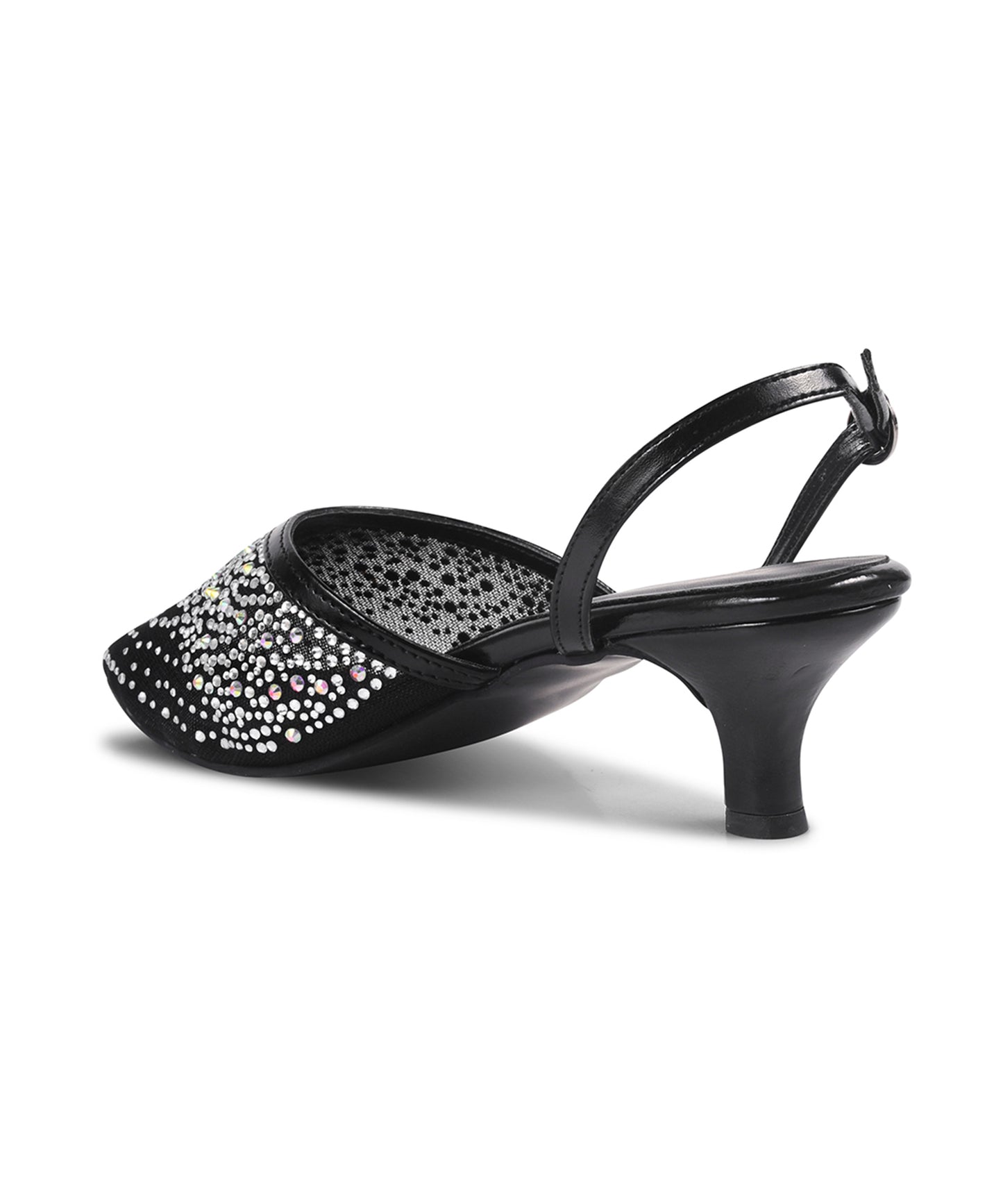 Rhinestone Heels for Women | Special Occasion Shoes | JM Looks Black