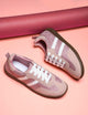 Color Block Casual Sneakers Shoes in Peach / 36