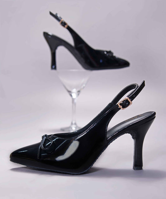 JM Looks Embroidered Ethnic Flat Sandals for Women | Handcrafted Traditional Slip-Ons Black
