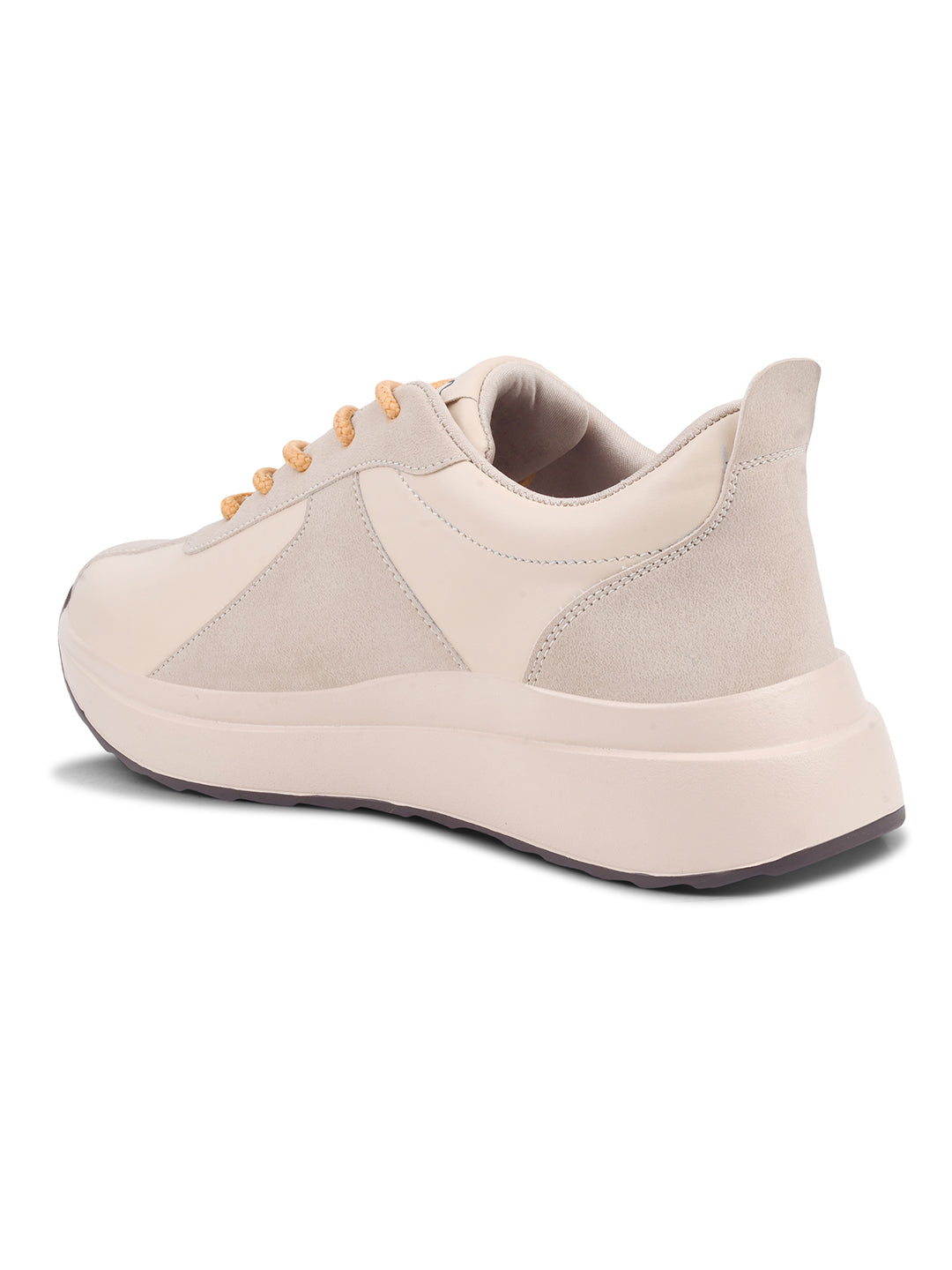 Chunky Lace-Up Sneakers with Cushioned Sole