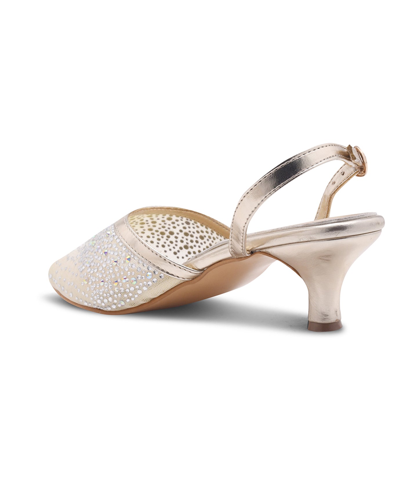 Rhinestone Heels for Women | Special Occasion Shoes | JM Looks Golden