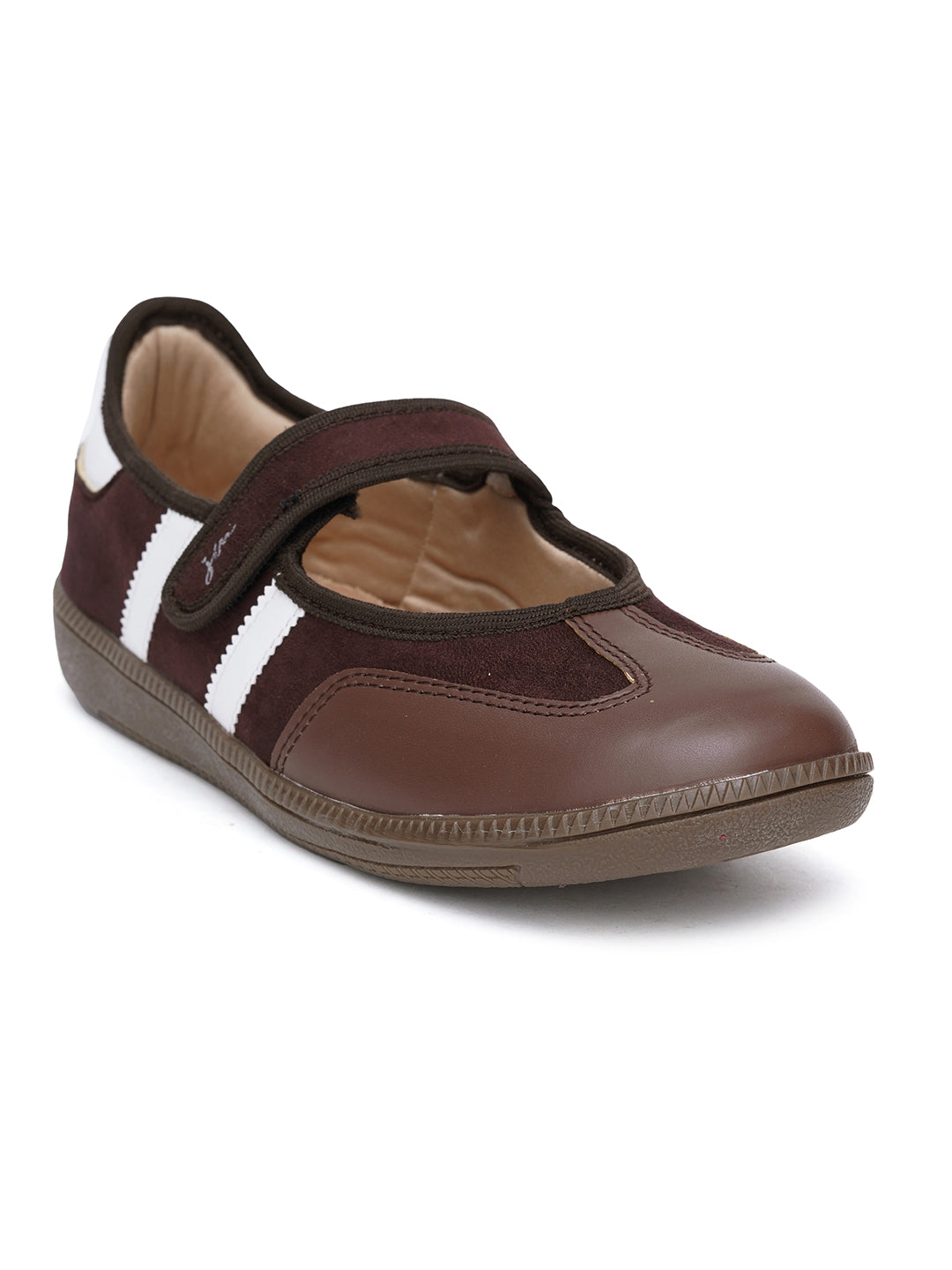 Women Velcro Strap Panel Ballet Sneakes