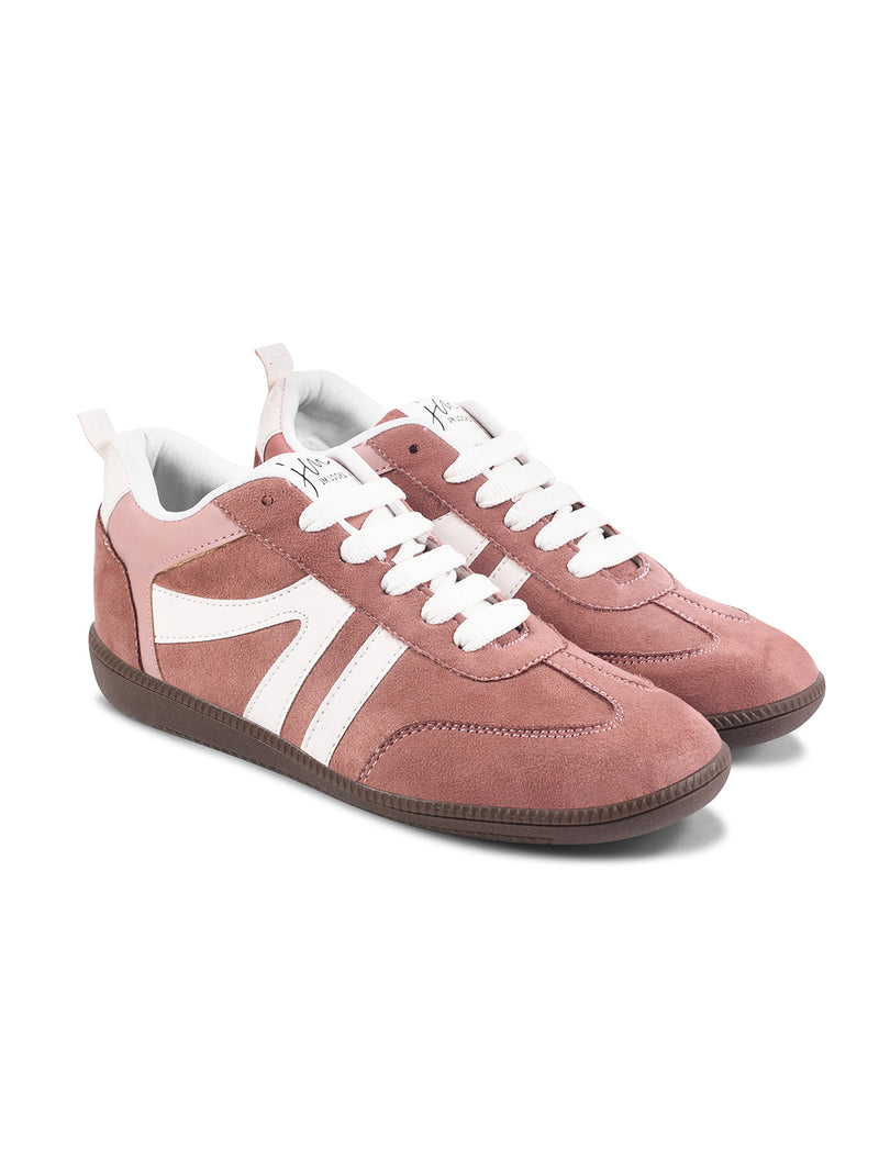 Retro Stripe Suede Sneakers - 20