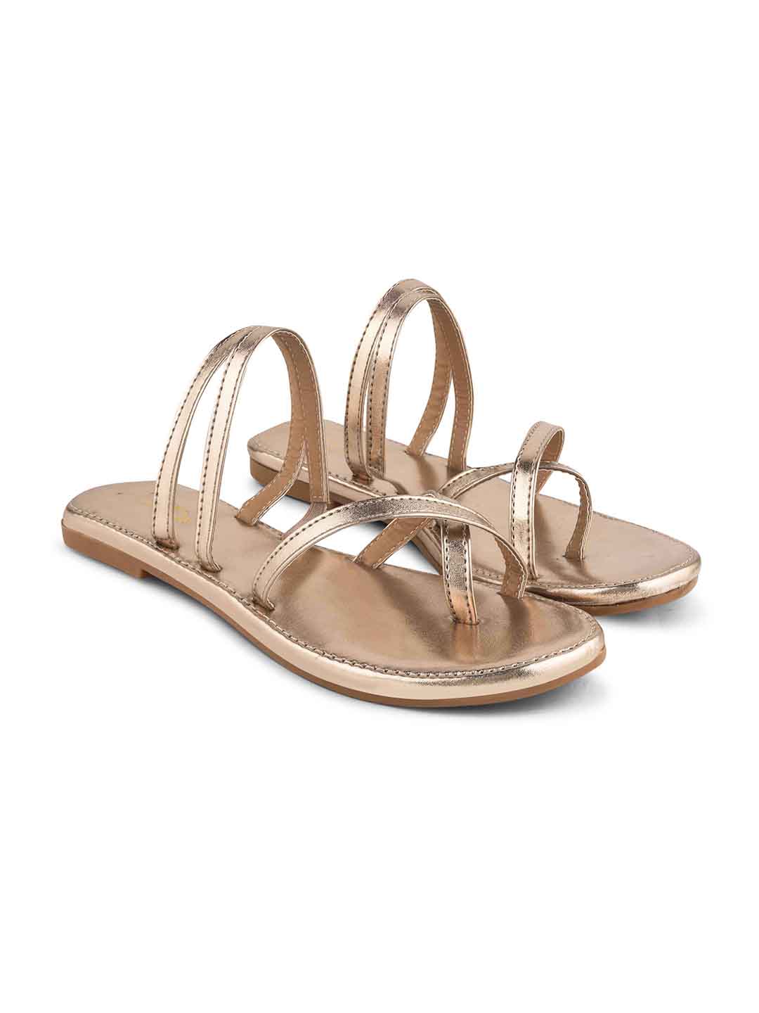 women's strappy thong flat sandals with multiple thin straps
 Sultan