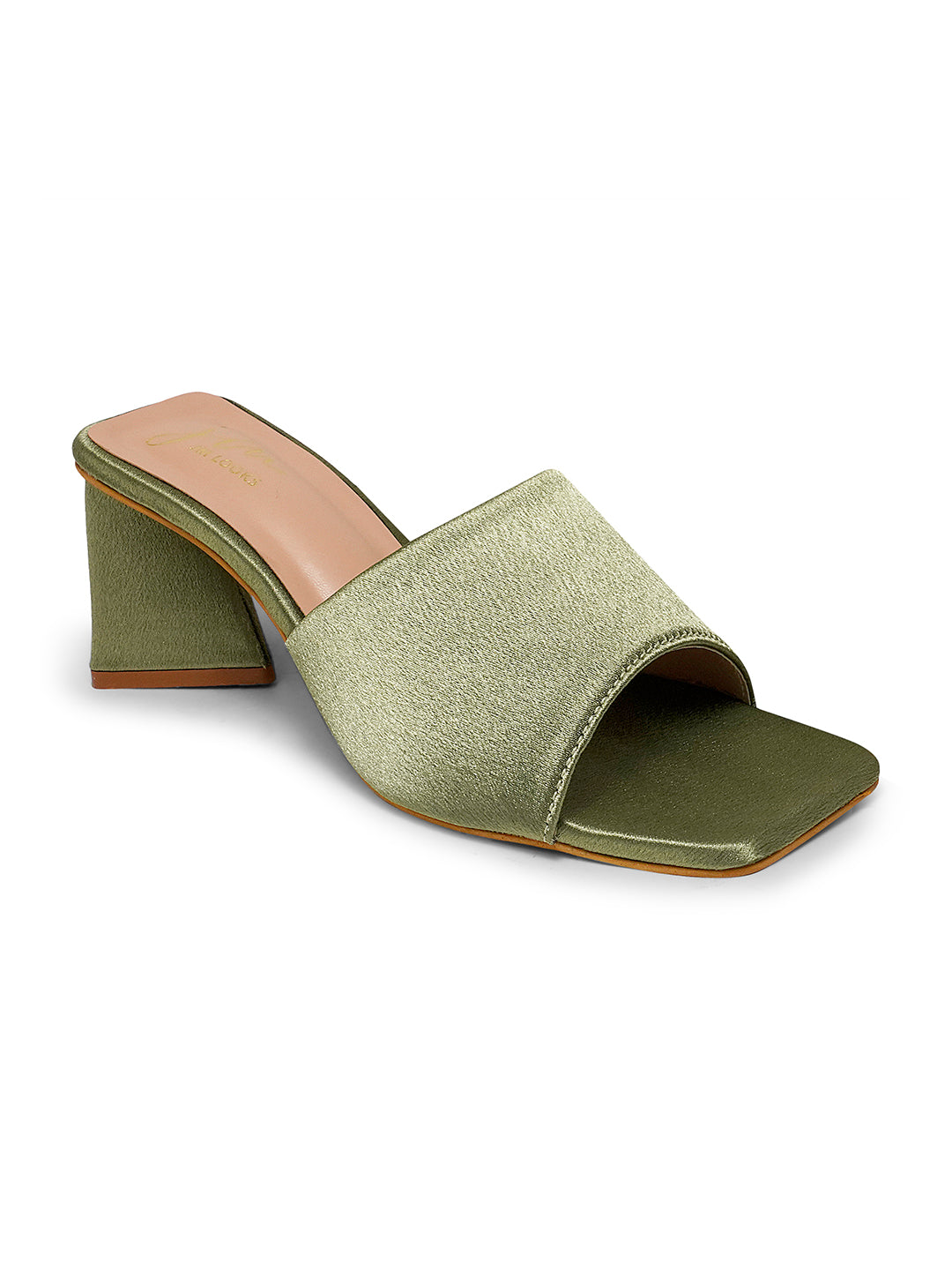 Synthetic Strap Block Heel – JM LOOKS - Main Image