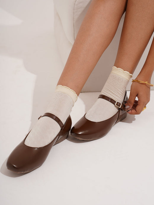 mary jane flats jm looks brown
