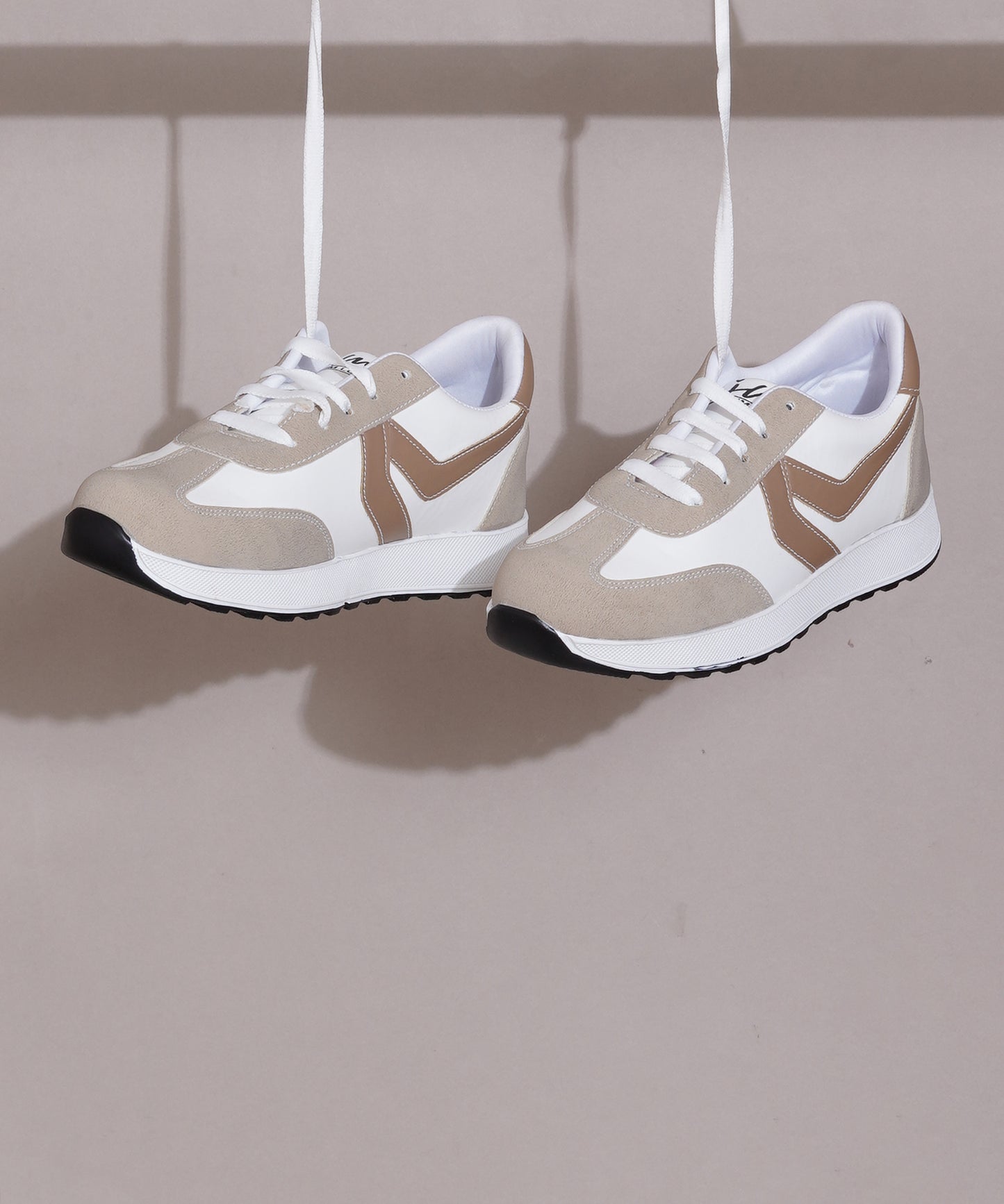 Beige-White